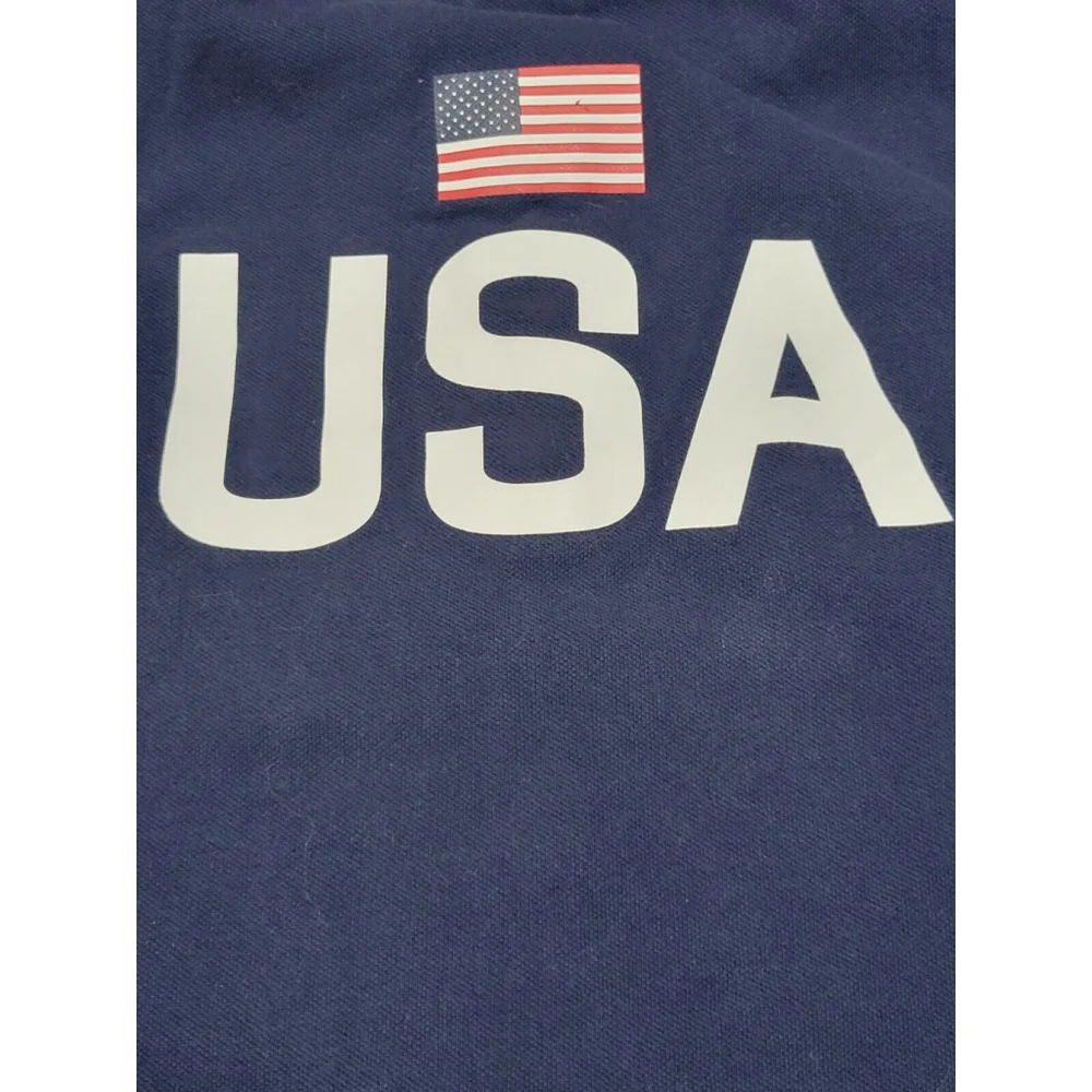 Polo Ralph Lauren USA Polo Big Pony Mens Size XXLarge #16 Patch Cotton